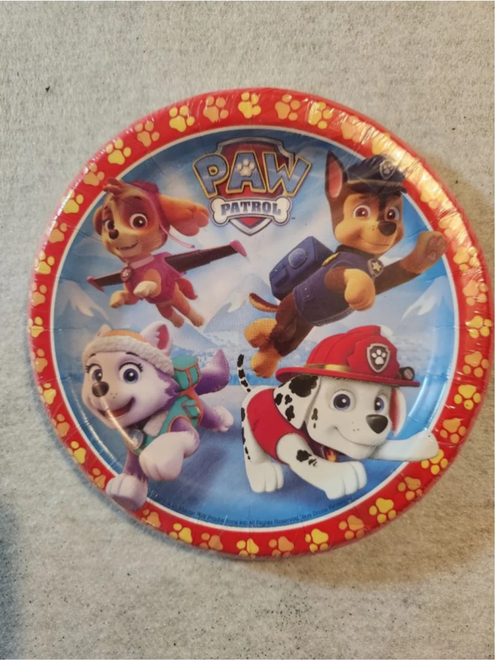 10 Piece Paw Patrol Birthday Party Supplies Tablecloths, Napkins, Plates, Favors